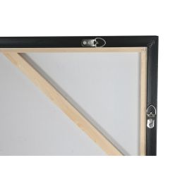 Toile Home ESPRIT Marron Noir Moderne Urbaine 100 x 4 x 140 cm (2 Unités)