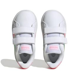 Chaussures de Sport pour Enfants Adidas Grand Court 2.0 CF Blanc