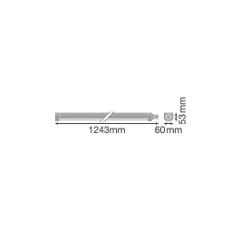 Ledvance LVE-4058075740877 Luminaire Étanche LED 33/21W 3960/2600Lm 4000K 120° IP66 Dimmable