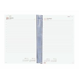 Agenda Finocam YEAR Bleu 16,5 x 24,2 cm 2026