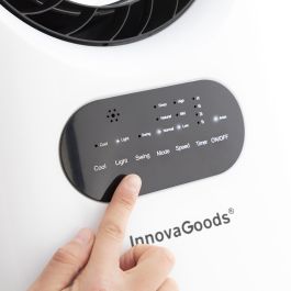 Climatiseur d'Évaporation Ioniseur Sans Lame avec LED Evareer InnovaGoods