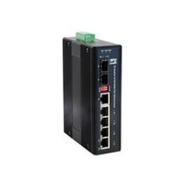 Level One IES-0610 Switch 4x FE PoE 4x 10/100/1000 Mbps Gigabit Ethernet, 2x SFP, 126W PoE Budget, Montage Mural