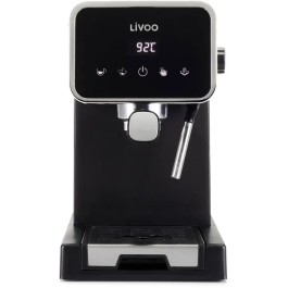 Machine à Café Expresso Livoo DOD218N - 1100 W - Pression 20 Bars - Fonction Vapeur - Réservoir 1.5 L Amovible - Design Noir Precio: 133.368. SKU: B14QLAGR4X