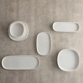 Bandeja Porcelana Alumina Elite Bidasoa 18,5x11,5 cm (8 Unidades)