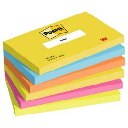Notes Adhésives Post-it Multicouleur 76 x 127 mm 6 Pièces (12 Unités)