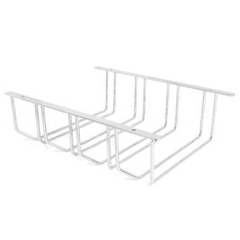 HERRAJES ALK Support pour verres quadruple chromé 370X279Xh.112 ALK System