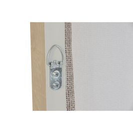 Toile Home ESPRIT Blanc Beige Moderne Urbaine (2 Unités)
