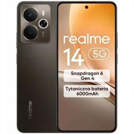 Smartphone Realme 14 5G 8-256 TIT V2 Octa Core 8 GB RAM 256 GB Marron