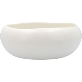 Bol pour Apéritifs Ariane Organic Blanc Céramique Ø 21 cm (2 Unités)