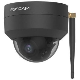 Foscam D4Z Caméra de sécurité IP PTZ 4 MP Bulbe pour intérieur et extérieur WiFi vision nocturne 20m Noir