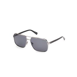 Guess Gafas GU00119 POLARIZADA 08D Lunettes de soleil Homme Métal Argenté Verre Polarisé Gris 58mm