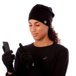Bonnet et gants Asics ASOCS Noir Running 35