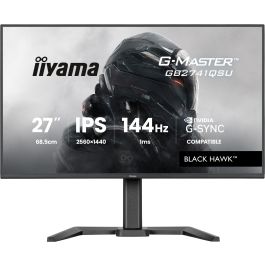 Ecran PC Gamer - IIYAMA - 27 - QHD - 144Hz - Dalle IPS - 1ms - Réglable en hauteur - G-Master Black Hawk4Hz