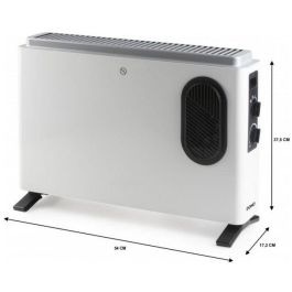 Domo Radiateur Chauffant DO7351CH 2000W Blanc 54 x 37,5 x 17,2 cm