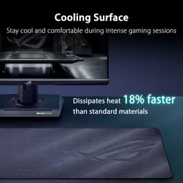 Tapis de Souris Asus 90MP04B0-BPUA00 Noir