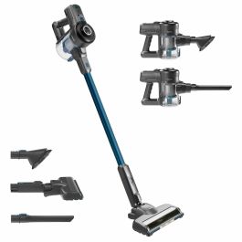 Hkoenig Aspirateur balai sans fil 2 en 1 UP610 PowerClean 150 W 0,8 L Bleu