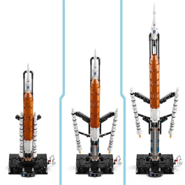 Lego Technic 42221 - Jeu de Construction Fusée SLS Artemis NASA, Jouet STEM Interactif, Cadeau pour Enfants Dès 9 Ans
