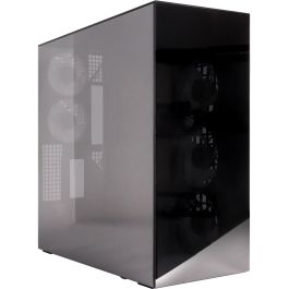 Arctic Xtender (Black) mirrow black window with GPU vertical mount