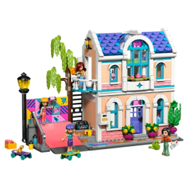 Lego La Maison de Famille de Liann - Set de Construction 42687 - avec Cuisine, Salon, 4 Mini-Poupées, Gécko et Axolotl - Jouet Cadeau pour Enfants 7 Ans