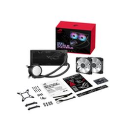 ASUS ROG RYUO III 240 ARGB Refroidissement Liquide pour Processeur, 2 Ventilateurs 12cm, Éclairage LED RGB