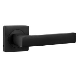 HERRAJES ALK Poignée de porte Modèle Tendal Roseta Carrée 50x50 mm Aluminium Noir Mat Precio: 9.9976164. SKU: B1KDL3WGKJ