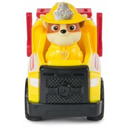 Spinmaster Patrulla Canina Rubben Vehicules + 2 Projectiles SPI6072662 Figurine pour Enfants A partir de 3 ans Bomberos y Rescate
