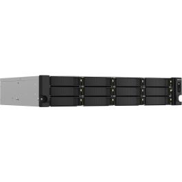 QNAP TS-1264U-RP-8G 2U 12-Bay rackmount NAS Intel Celeron N5095 quad-core 8GB onboard not expandable 12x3.5/2.5 SATA 2x300W r PSU
