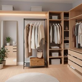 Organisateur de Vêtements et de Chaussures Max Home Gris foncé 70 X 148 X 44 CM 4 Unités