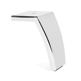 Q&Q Pied de Canapé Penny H100-H120 Finition Chrome Hauteur 100mm Acier