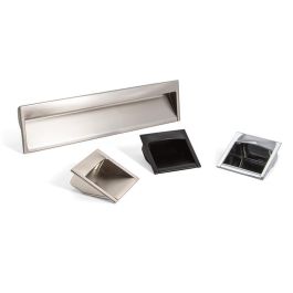 Viefe Poignée Wave Zamak Nickel Satiné Distance 32