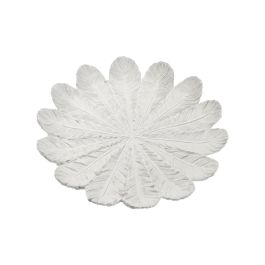 Centre de Table Versa Blanc Résine 2,3 X 24,2 X 30 CM Fleur