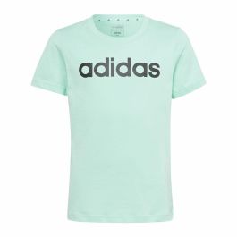 T shirt à manches courtes Enfant Adidas Linear Logo Vert Aigue marine Precio: 23.964. SKU: B18EYB4Q6G