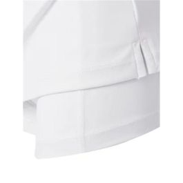 jupe de padel Wilson Yg Youth Team Flat Front Blanc