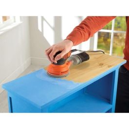 Black + Decker Ponceuse Orbitale Aléatoire KA199 - 240W - 125mm - Avec fil