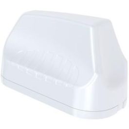 Poynting A-MIMO-0003-V2-14 - Antenne directionnelle MIMO 5G/LTE, gain 21 dBi, 0.41-3.8 GHz, IP69K, 2 m câble SMA mâle, pour véhicule/marine, blanc