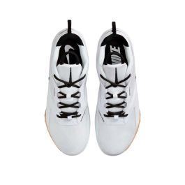 Chaussures de Basket-Ball pour Adultes Nike Airzoom Hyper Ace 3 Blanc Noir