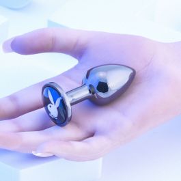 Plug Anal Playboy Argenté (6,3 cm)