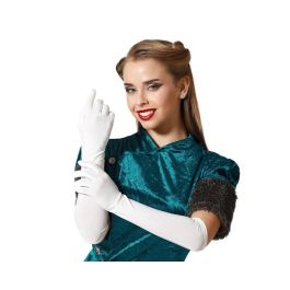 Guantes blancs pour costume de mariée ou gala - 42 cm - Accessoire adulte en polyester Precio: 10.5. SKU: B15AN6LNKP