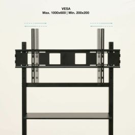 Support de TV TooQ FS20105M-B 60" 105" 120 kg