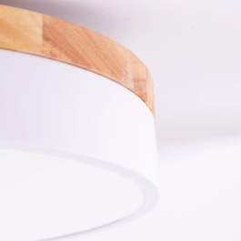 Plafonnier LED 24W 2493Lm avec Télécommande (Intensité-CCT) 10.000H HO-CCT-DL24W