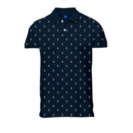 Polo à manches courtes homme JORCOLLECT Jack & Jones SS FST 12232663 Blue marine