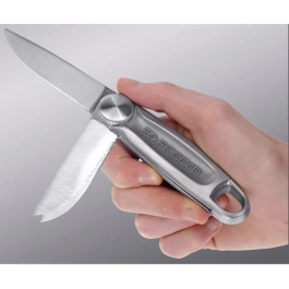 Facom 840LE.PB Couteau professionnel en acier inoxydable avec roue pour un tranchant parfait