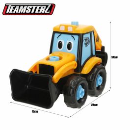 Camion avec Pelleteuse Teamsterz 31 X 18 X 15 CM (4 Unités)