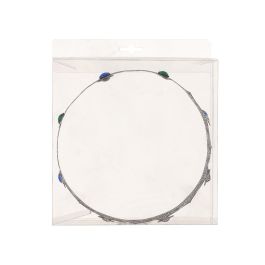 Couronne Argentée avec Strass pour Déguisement Roi Obscur, Seigneur ou Thème Fantastique - Accessoire Costume Médiéval et Fantasy