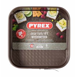 Pyrex Moule Démontable Carré Acier au Carbone Antiadhésif 24 cm 1452080