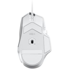 Logitech G502 X Gaming Mouse - WHITE - USB - EMEA28-935