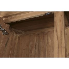 Présentoir Home ESPRIT Verre bois de teck 160 X 45 X 210 CM