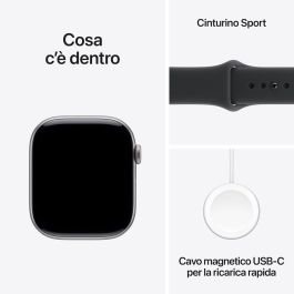 Montre intelligente Apple MEV44QL/A Gris 46 mm