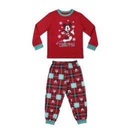 Pyjama Enfant Mickey Mouse Rouge 6 ans