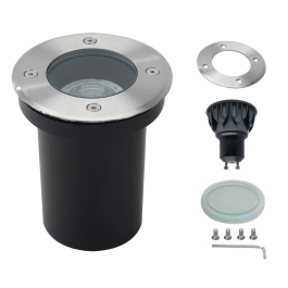 Faisceau Lumineux Encastrable Jardin GU10 5W 3000K 60° IP65